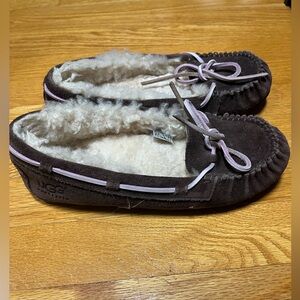 Ugg Brown Moccasins - size 6